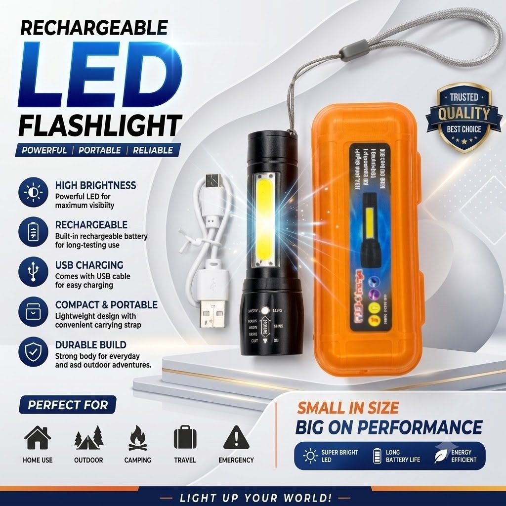 Rechargeable LED Flash Light
