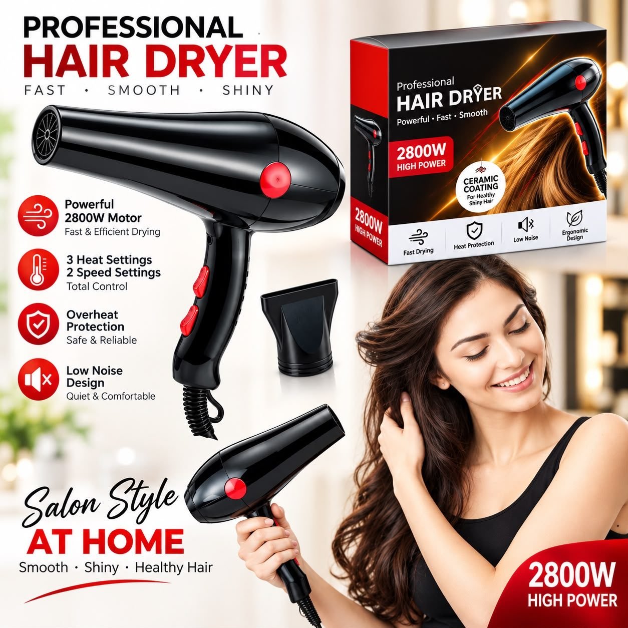 Profeesional Hair Dryer