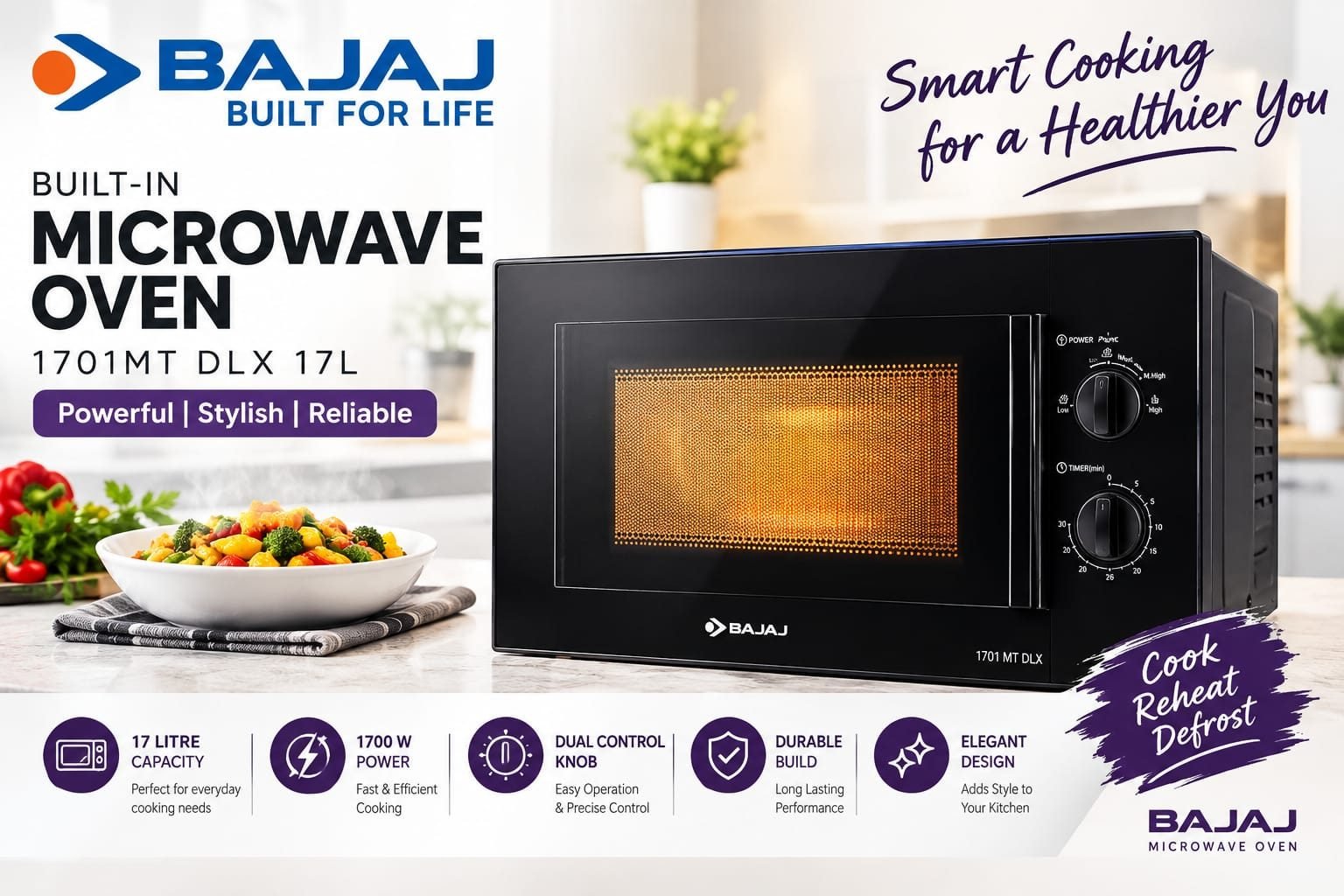 Microwave Oven solo 17L thumbnail 2